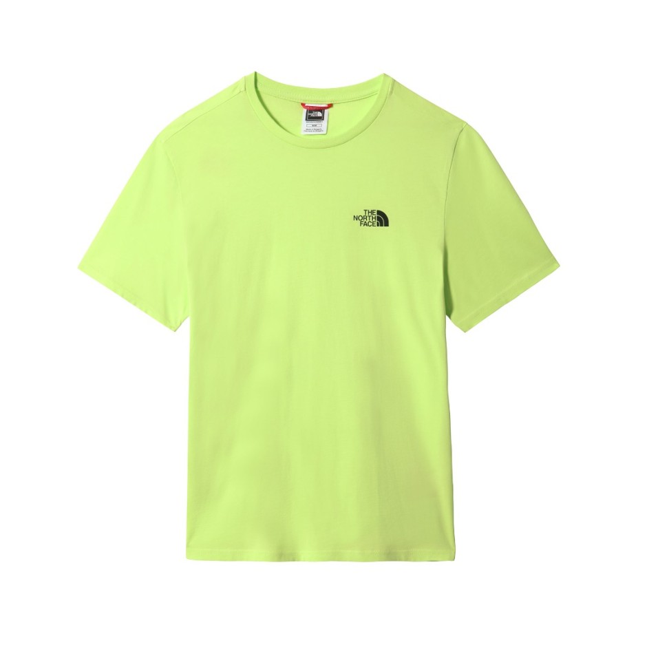 THE NORTH FACE M S/S SIMPLE DOME TEE NF0A2TX5HDD-HDD Lime