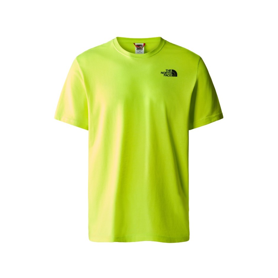 THE NORTH FACE M S/S REDBOX TEE Κίτρινο