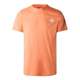 THE NORTH FACE SIMPLE DOME TEE Κοραλί