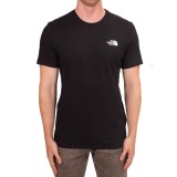 The North Face Collage Off Mountain Μαύρο - Ανδρική Κοντομάνικη Μπλούζα Εικόνα 