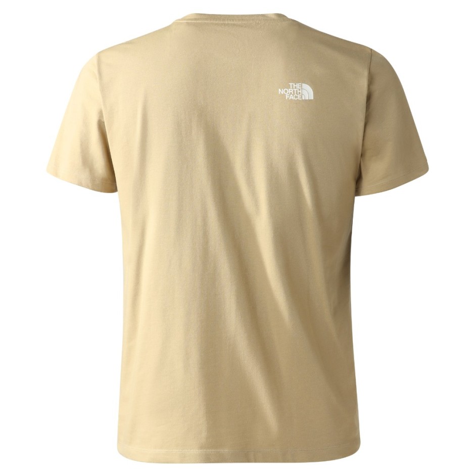 THE NORTH FACE MENS FOUNDATION GRAPHIC TEE S/S NF0A55EFLK5-LK5 Κhaki