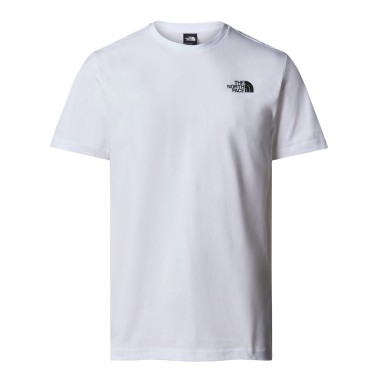 THE NORTH FACE M S/S REDBOX CELEBRATION TEE NF0A87NVFN4-FN4 White