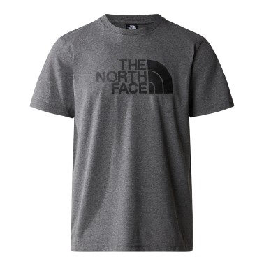 The North Face S/S Easy Ανθρακί - Ανδρική Κοντομάνικη Μπλούζα 