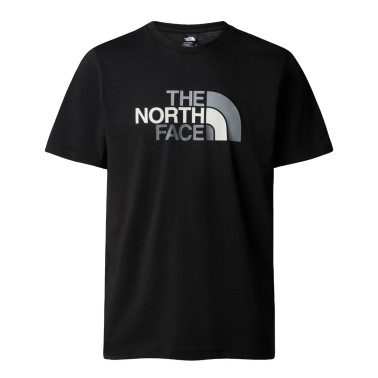 The North Face S/S Easy Μαύρο - Ανδρική Κοντομάνικη Μπλούζα
