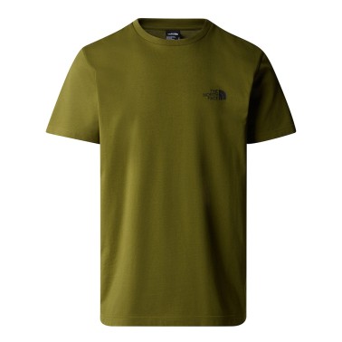 THE NORTH FACE M S/S SIMPLE DOME TEE NF0A87NGPIB-PIB OLIVE