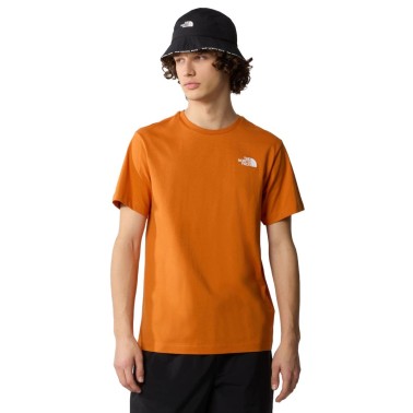 THE NORTH FACE M S/S BOX NSE CELEBRATION TEE NF0A87NVPCO-PCO Orange