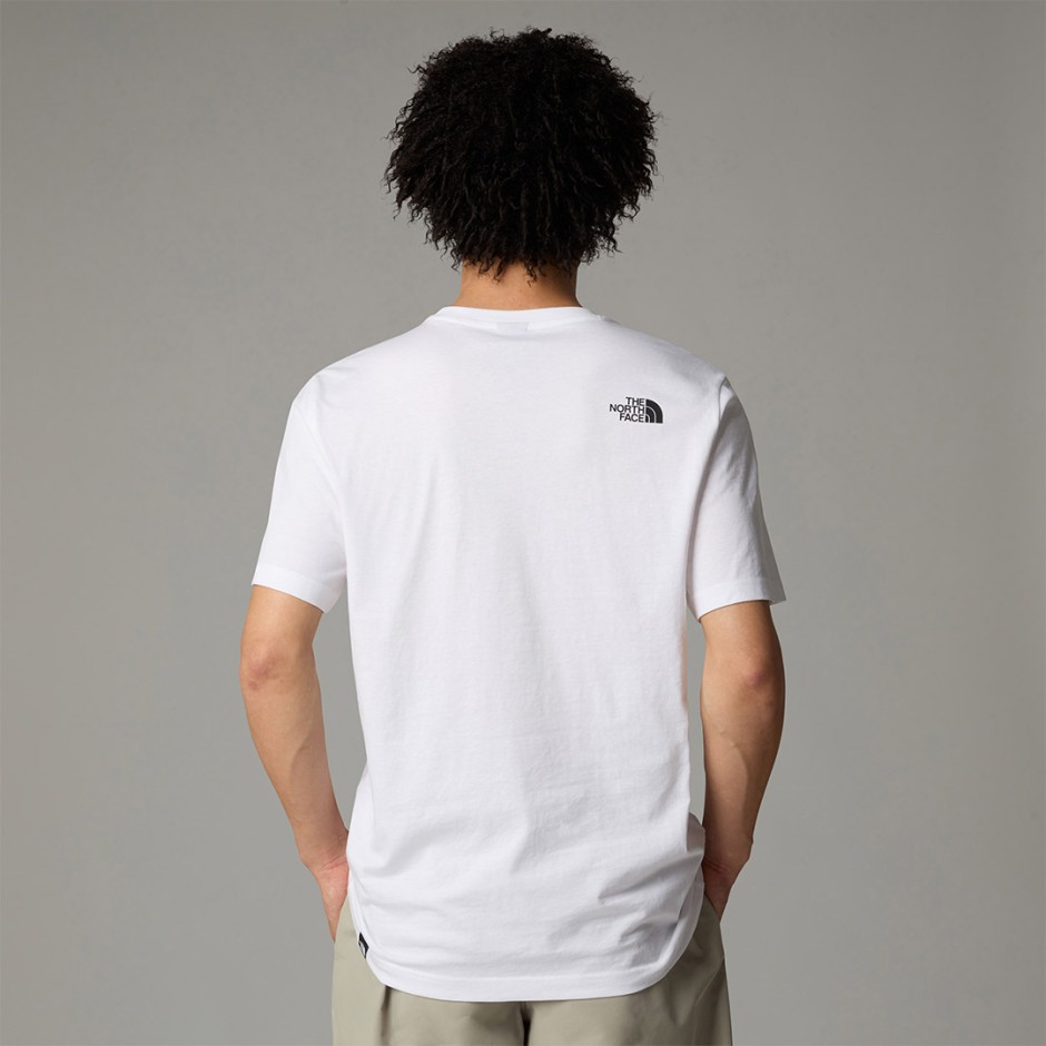THE NORTH FACE S/S EASY TEE NF0A8A6CFN4-FN4 White