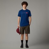 THE NORTH FACE S/S NEVER STOP EXPLORING TEE NF0A87NSD1R-D1R Blue Image 1