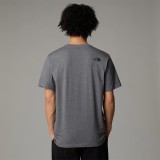 THE NORTH FACE M SS EASY TEE NF0A8A6CDYY-DYY Grey Image 0