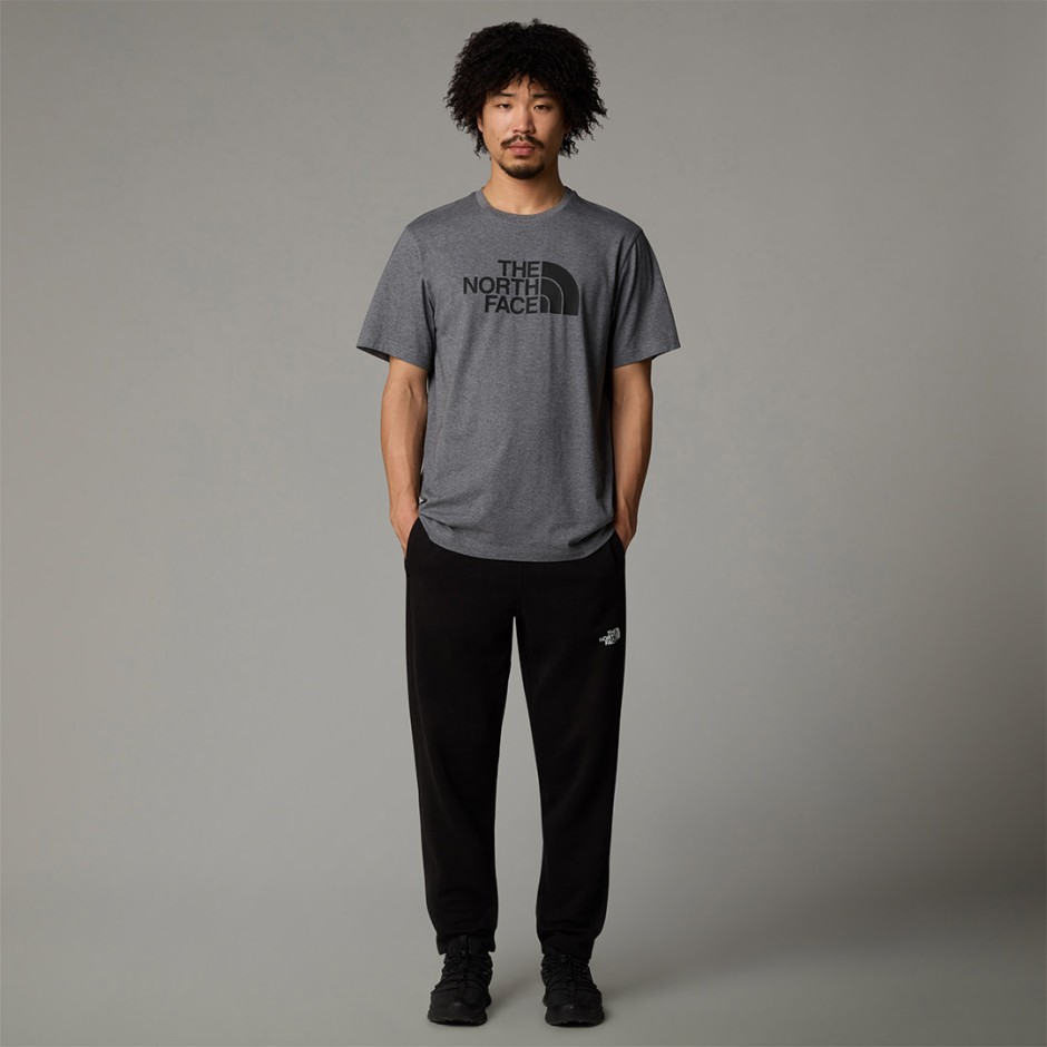 Ανδρική Κοντομάνικη Μπλούζα Γκρι - The North Face S/S Easy
