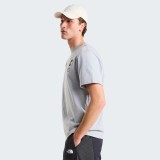Ανδρική Κοντομάνικη Μπλούζα Γκρι - The North Face TNF Celebration Relaxed Εικόνα 3