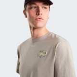 Men's T-Shirt Beige - The North Face Van Life Relaxed Graphic Image 2