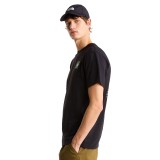 Men's T-Shirt Black - The North Face Monte Regular Graphic Image 1