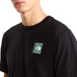 Men's T-Shirt Black - The North Face Monte Regular Graphic Image 2