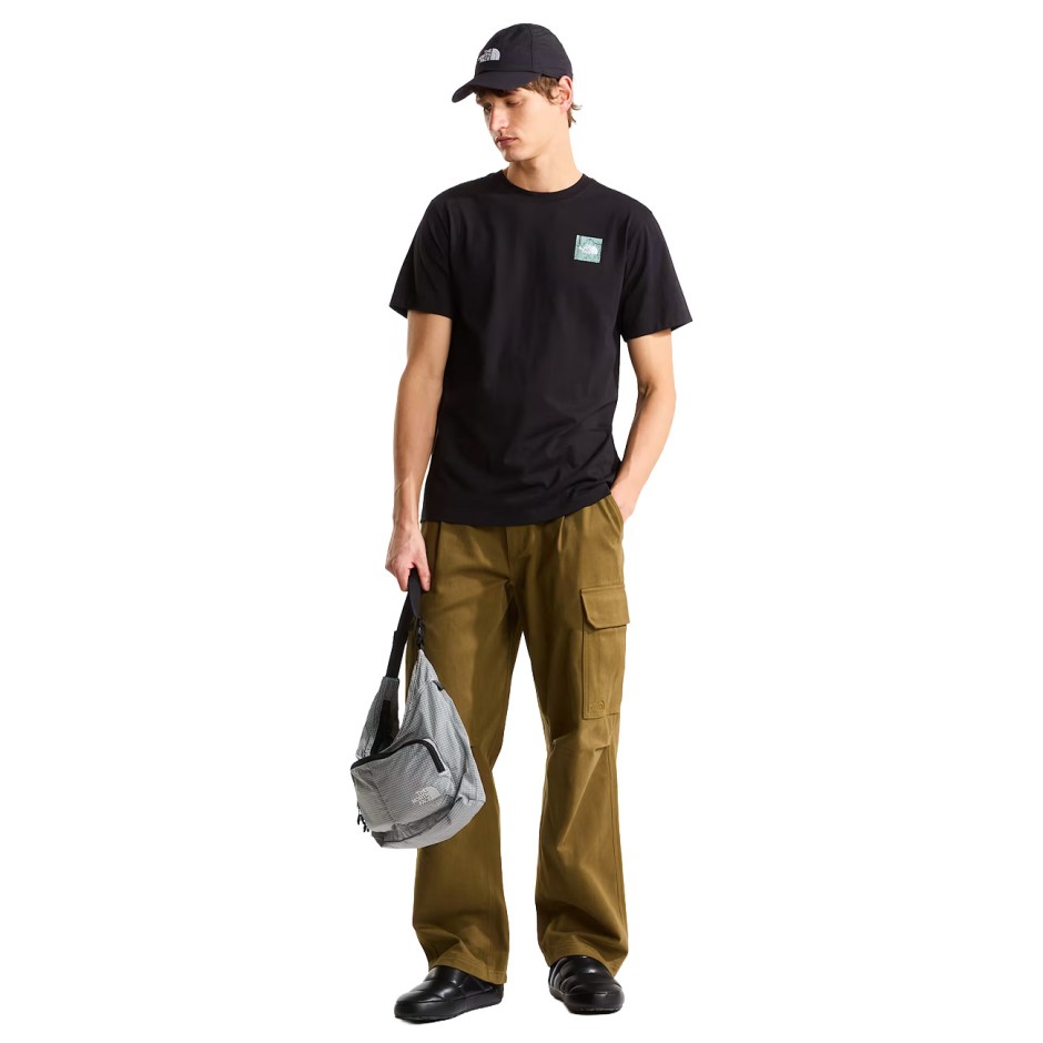 Men's T-Shirt Black - The North Face Monte Regular Graphic