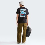 THE NORTH FACE M APEX '75 COLLAGE RELAXED SS TEE NF0A8H5KJK3-JK3 Black Image 1