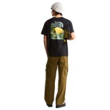 Men's T-Shirt Black - The North Face Pitch A Tent Relaxed Image 3