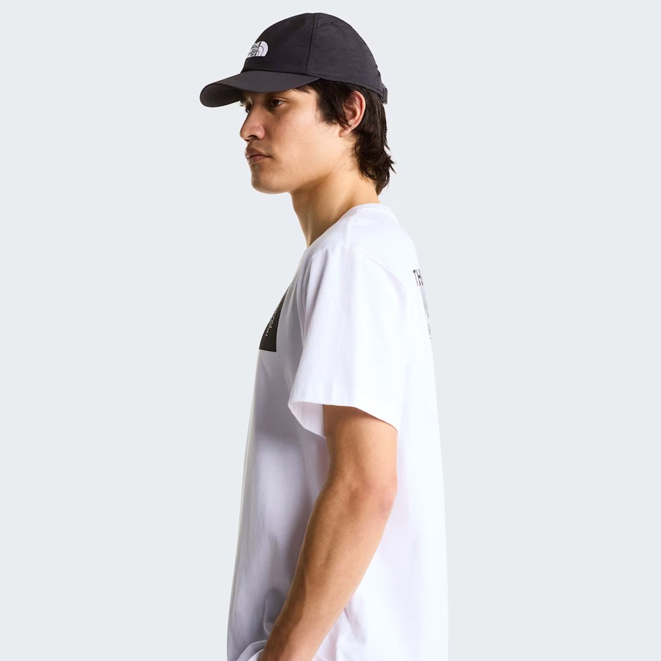 Men's T-Shirt White - The North Face Apex '75 Collage Relaxed