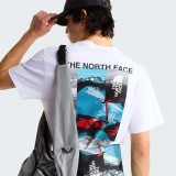 Men's T-Shirt White - The North Face Apex '75 Collage Relaxed Image 3