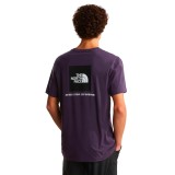 Ανδρική Κοντομάνικη Μπλούζα Μωβ - The North Face Evolution NSE Box Εικόνα 0