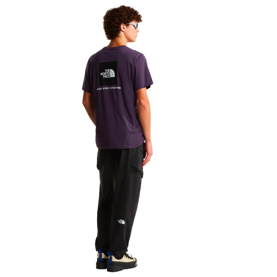 Ανδρική Κοντομάνικη Μπλούζα Μωβ - The North Face Evolution NSE Box