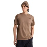 Men's T-Shirt Brown - The North Face OG Store Relaxed Graphic Image 