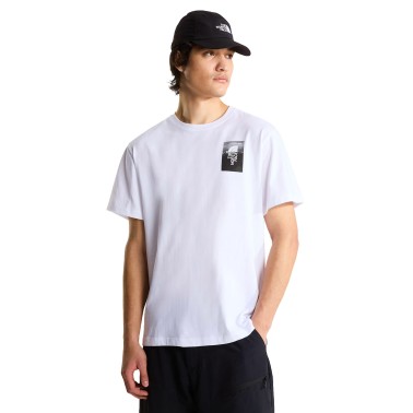 Men's T-Shirt White - The North Face Apex '75 Collage Relaxed