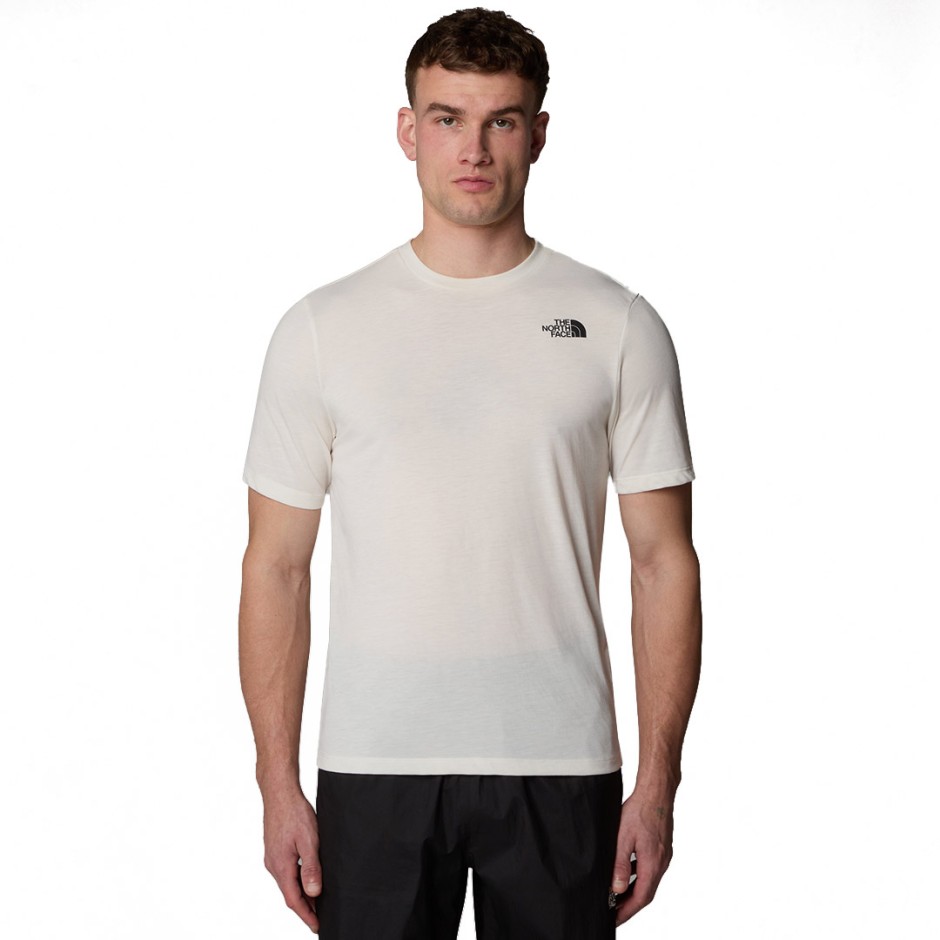 THE NORTH FACE FOUNDATION MOUNTAINS FACES TEE NF0A8BQWQLI-QLI White