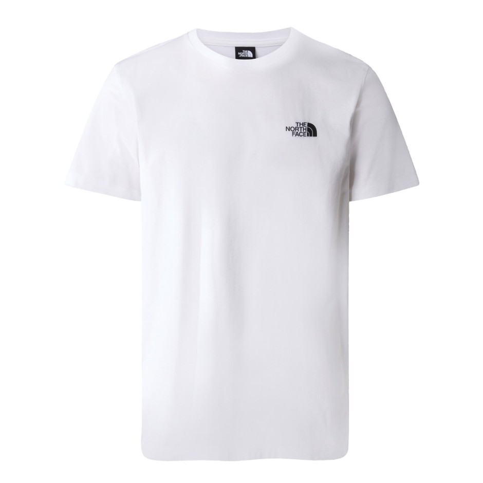 THE NORTH FACE M S/S SIMPLE DOME TEE NF0A87NGFN4-FN4 White