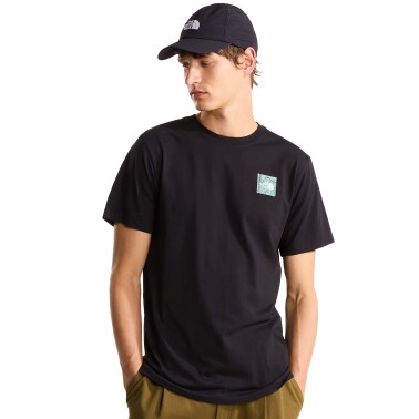 Men's T-Shirt Black - The North Face Monte Regular Graphic
