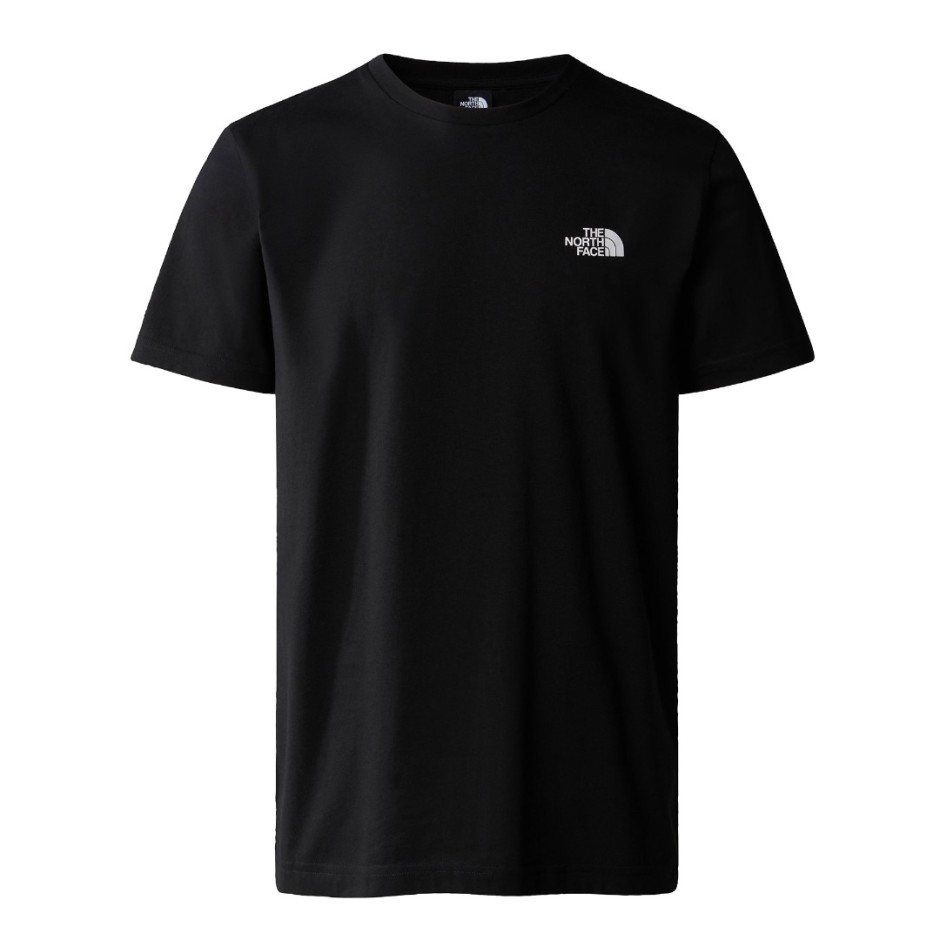 THE NORTH FACE M S/S SIMPLE DOME TEE NF0A87NGJK3-JK3 Black