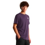 Ανδρική Κοντομάνικη Μπλούζα Μωβ - The North Face Evolution NSE Box Εικόνα 