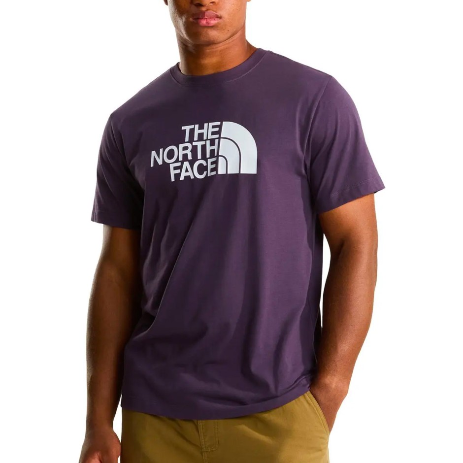 Ανδρική Κοντομάνικη Μπλούζα Μπλε - The North Face Evolution Half Dome