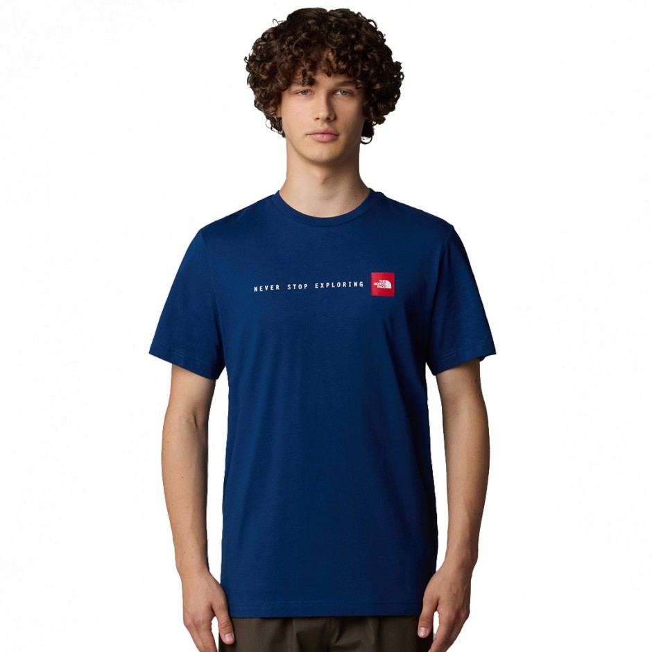 THE NORTH FACE S/S NEVER STOP EXPLORING TEE NF0A87NSD1R-D1R Blue