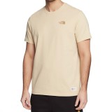 THE NORTH FACE MENS FOUNDATION GRAPHIC TEE S/S NF0A55EFLK5-LK5 Κhaki Image 