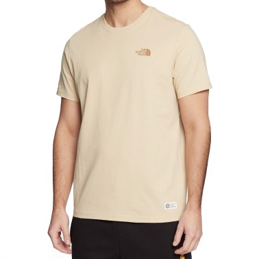 THE NORTH FACE MENS FOUNDATION GRAPHIC TEE S/S NF0A55EFLK5-LK5 Κhaki