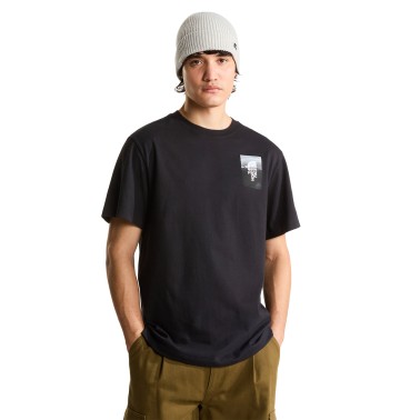 THE NORTH FACE M APEX '75 COLLAGE RELAXED SS TEE NF0A8H5KJK3-JK3 Black