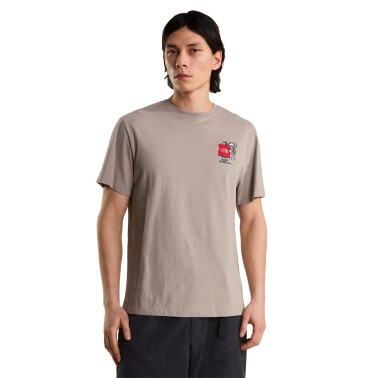 THE NORTH FACE U GEAR UP GET OUT RLX SS TEE NF0A8JB42MB Beige