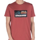 EMERSON TEE 201.EM33.31-DUSTY CRANBERRY Somon