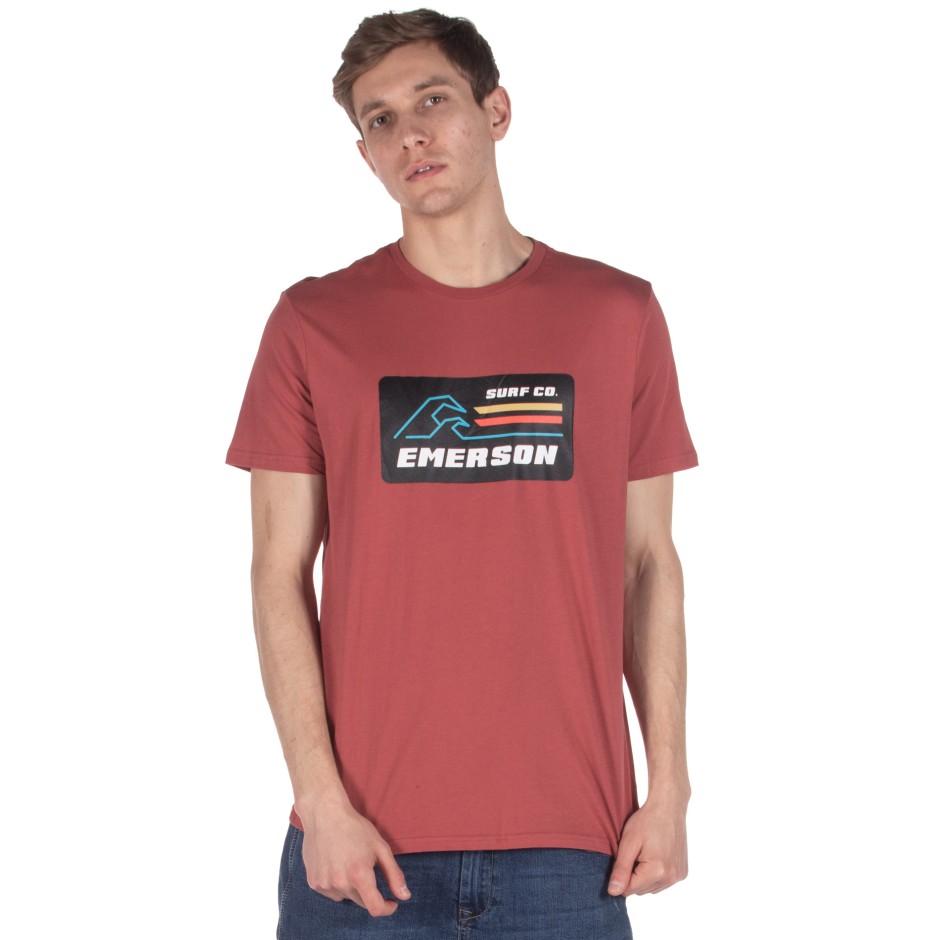 EMERSON TEE 201.EM33.31-DUSTY CRANBERRY Somon