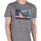 EMERSON TEE 201.EM33.101-D.GREY ML Coal