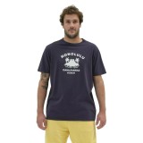 EMERSON HONOLULU T-SHIRT 211.EM33.18-NAVY BLUE Blue Image 