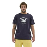 EMERSON HONOLULU T-SHIRT 211.EM33.18-NAVY BLUE Blue