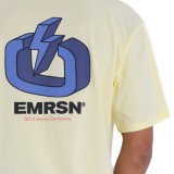 Ανδρική Κοντομάνικη Μπλούζα Κίτρινη - EMERSON '3D Visions Company' Εικόνα 2