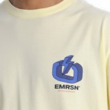 Ανδρική Κοντομάνικη Μπλούζα Κίτρινη - EMERSON '3D Visions Company' Εικόνα 3