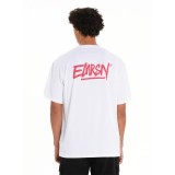 Ανδρική Κοντομάνικη Μπλούζα Λευκή - EMERSON Εικόνα 0