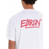 Ανδρική Κοντομάνικη Μπλούζα Λευκή - EMERSON Εικόνα 2