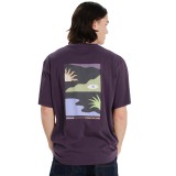 Ανδρική Κοντομάνικη Μπλούζα Μωβ - EMERSON 'Conscious Living' Εικόνα 0