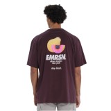 Ανδρική Κοντομάνικη Μπλούζα Μπορντό - EMERSON 'Stay Fresh' Εικόνα 0
