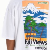 Ανδρική Κοντομάνικη Μπλούζα Λευκή - EMERSON 'Fuji Views' Εικόνα 2
